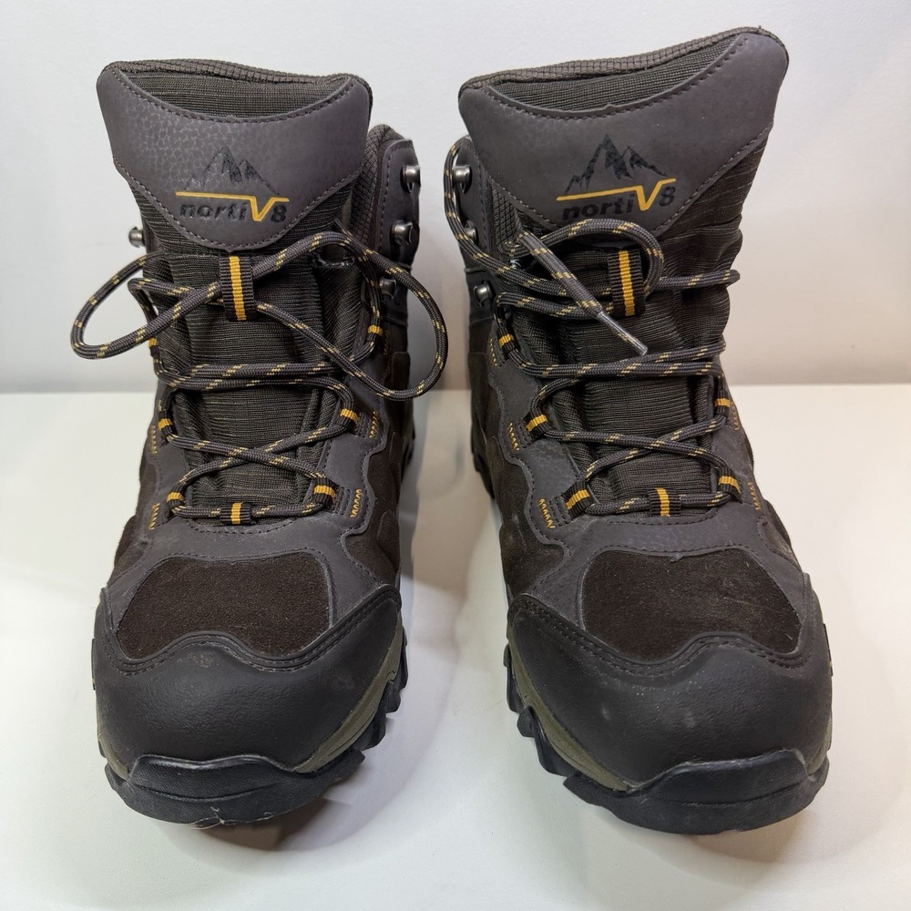 Men's Waterproof Hiking Boots Lightweight Non-Slip Trail Work Shoes Size 9